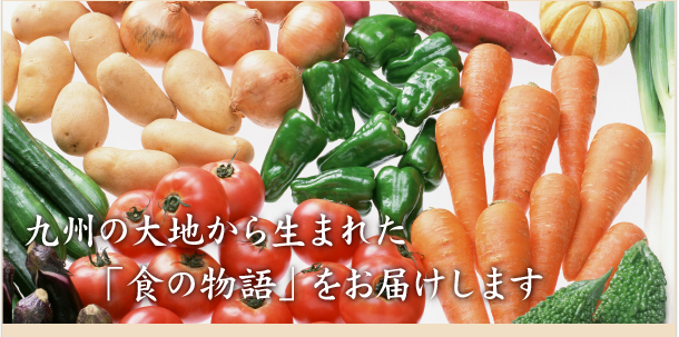 九州の大地から生まれた「食の物語」をお届けします